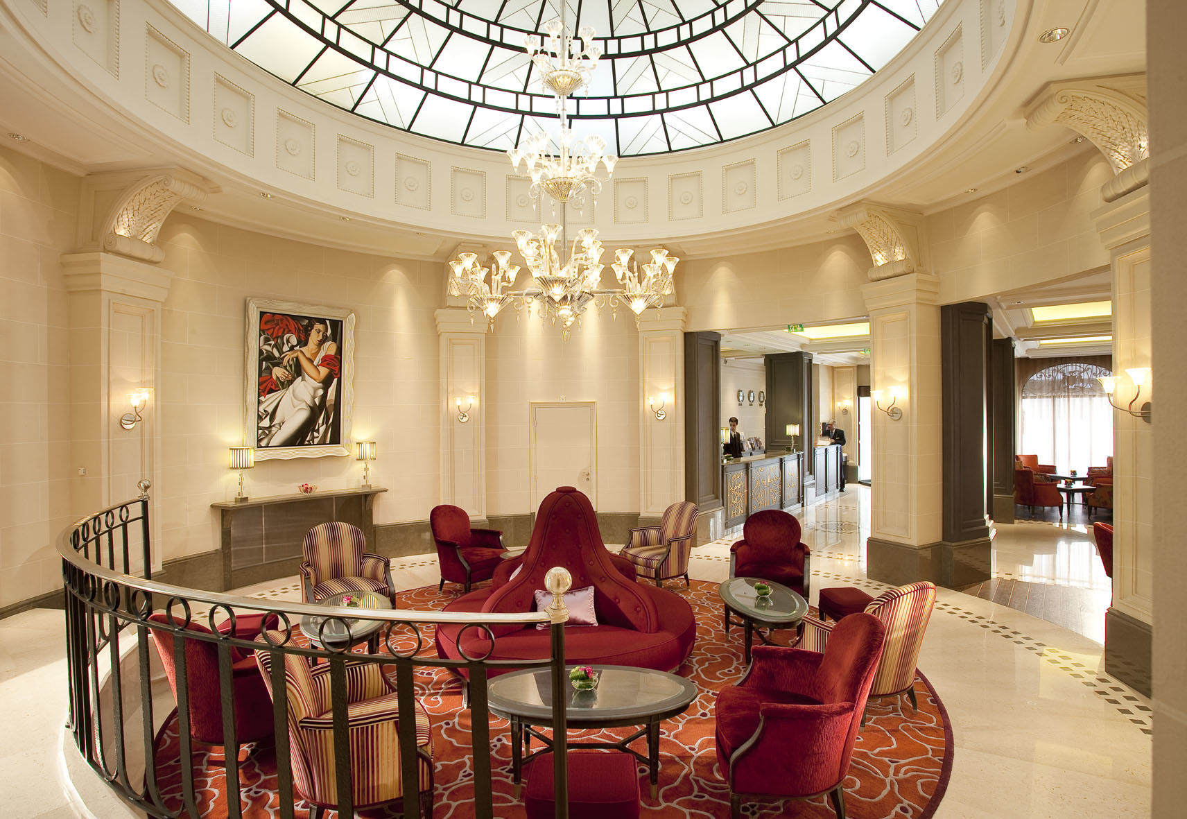 Hotel Chateau Frontenac Paris Inreriör bild